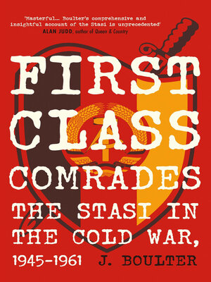 cover image of First Class Comrades